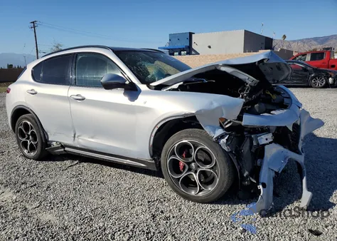 2022 Alfa Romeo Stelvio Ti from USA, damaged, VIN ZASPAKBN0N7D38990